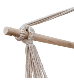 Silla colgante para terraza tipo hamaca