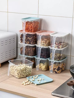 Contenedor organizador de alimentos para refrigerador