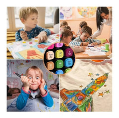 Set 48 plumones touch dibujo