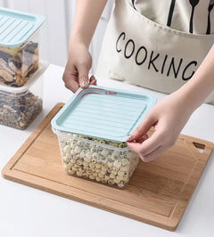 Contenedor organizador de alimentos para refrigerador