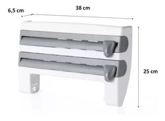 Dispensador de papel para cocina 4 en 1