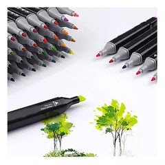 Set 48 plumones touch dibujo