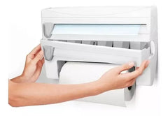 Dispensador de papel para cocina 4 en 1