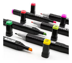 Set 48 plumones touch dibujo