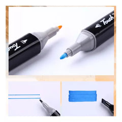 Set 48 plumones touch dibujo