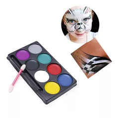 Set 8 Pinturas de cara niños