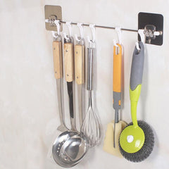 Colgador de pared 6 ganchos