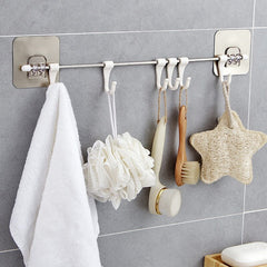 Colgador de pared 6 ganchos