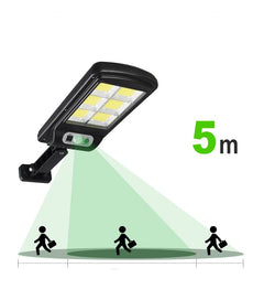 Foco led solar con sensor 60w