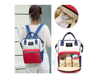Mochila Pañalera Maternal Impermeable