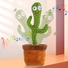 Cactus bailarín 34cm con voz