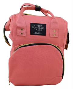 Mochila Pañalera Maternal Impermeable
