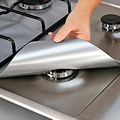 Set 12 Papel aluminio cubre cocina  27x27cm