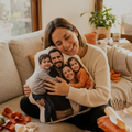 Cojín Personalizado Mamá - Abrazo Eterno (Con Silueta) - Tienda Mish!