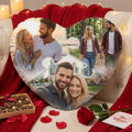 Cojín Personalizado Corazón - Encaje Perfecto (Diseño Puzzle) - Tienda Mish!