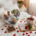 Cojín Personalizado Corazón - Encaje Perfecto (Diseño Puzzle) - Tienda Mish!