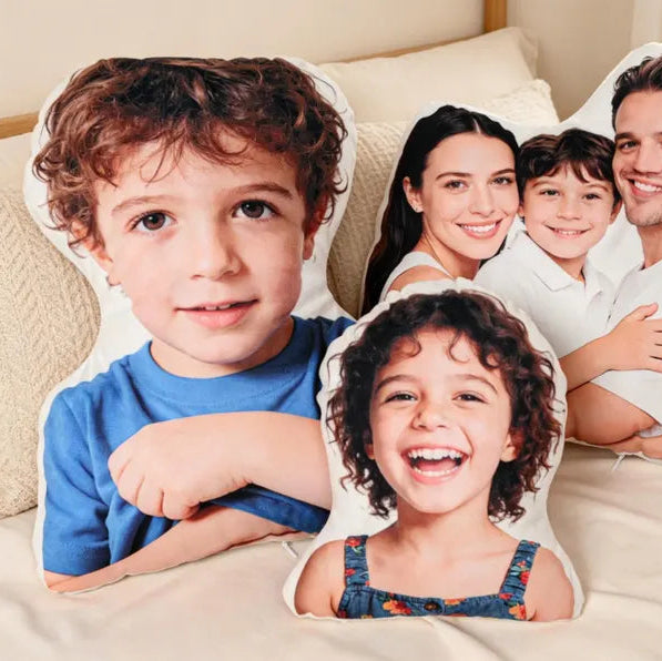 Cojín Personalizado Mamá - Abrazo Eterno (Con Silueta) - Tienda Mish!