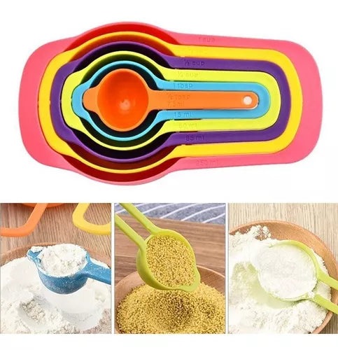 Set de cucharas medidoras (6 unidades)