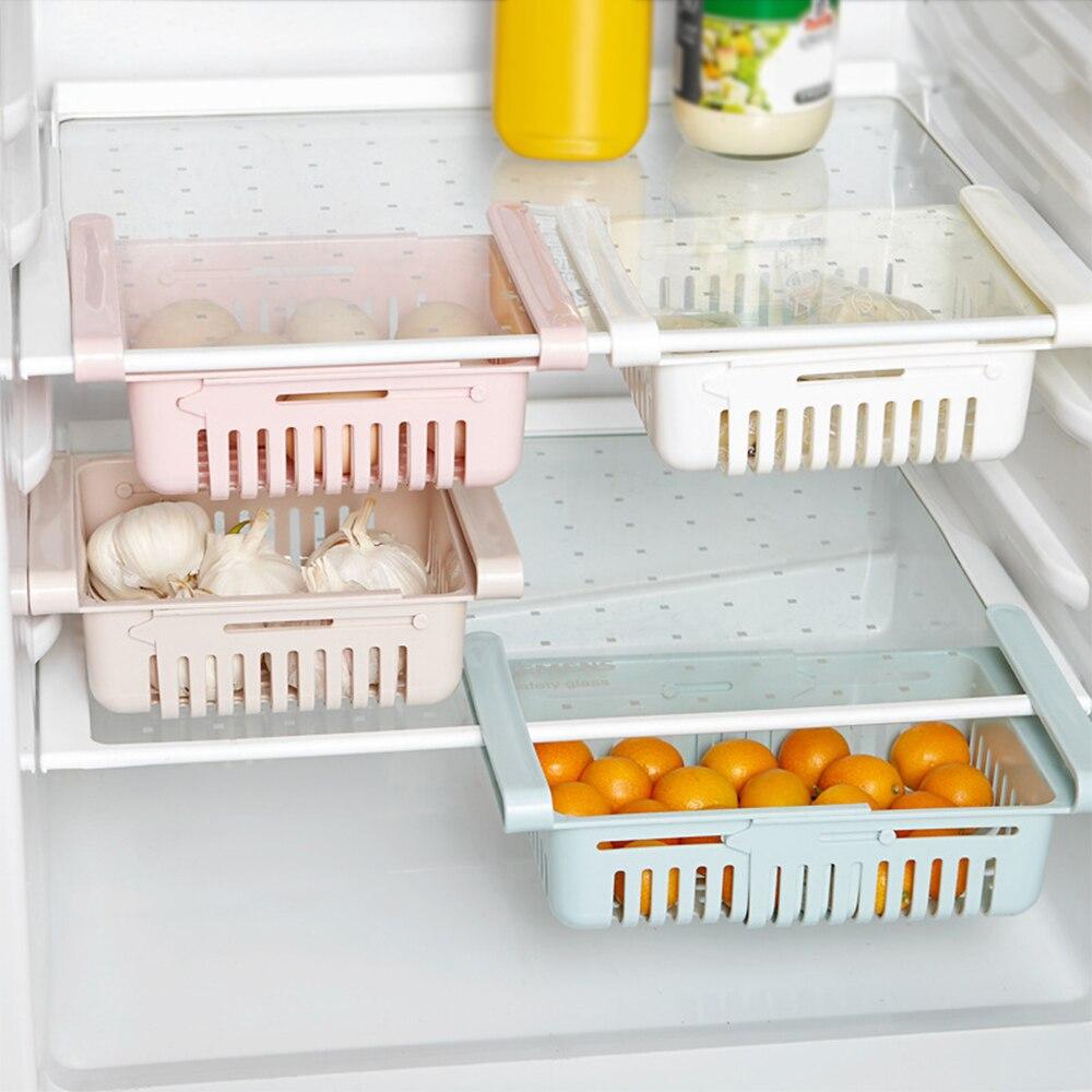 Caja de almacenamiento para refrigerador ajustable - Tienda Mish!