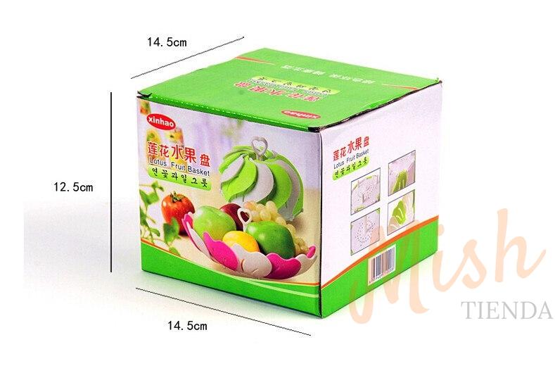 Cesta para Frutas o Verduras Tipo Flor del Loto - Tienda Mish!