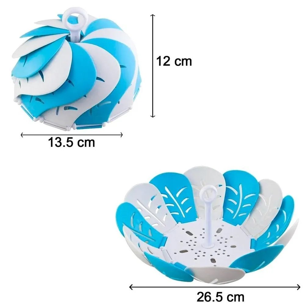 Cesta para Frutas o Verduras Tipo Flor del Loto - Tienda Mish!