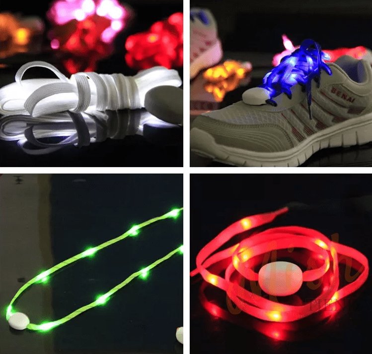Cordones de Zapatos Led - Tienda Mish!