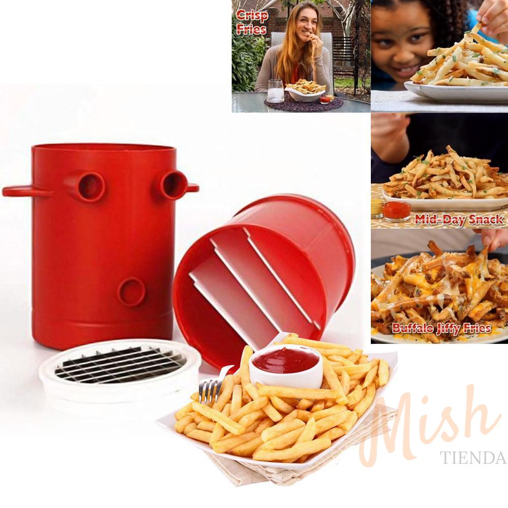 Cortador de papas para Microondas 2 en 1 - Tienda Mish!
