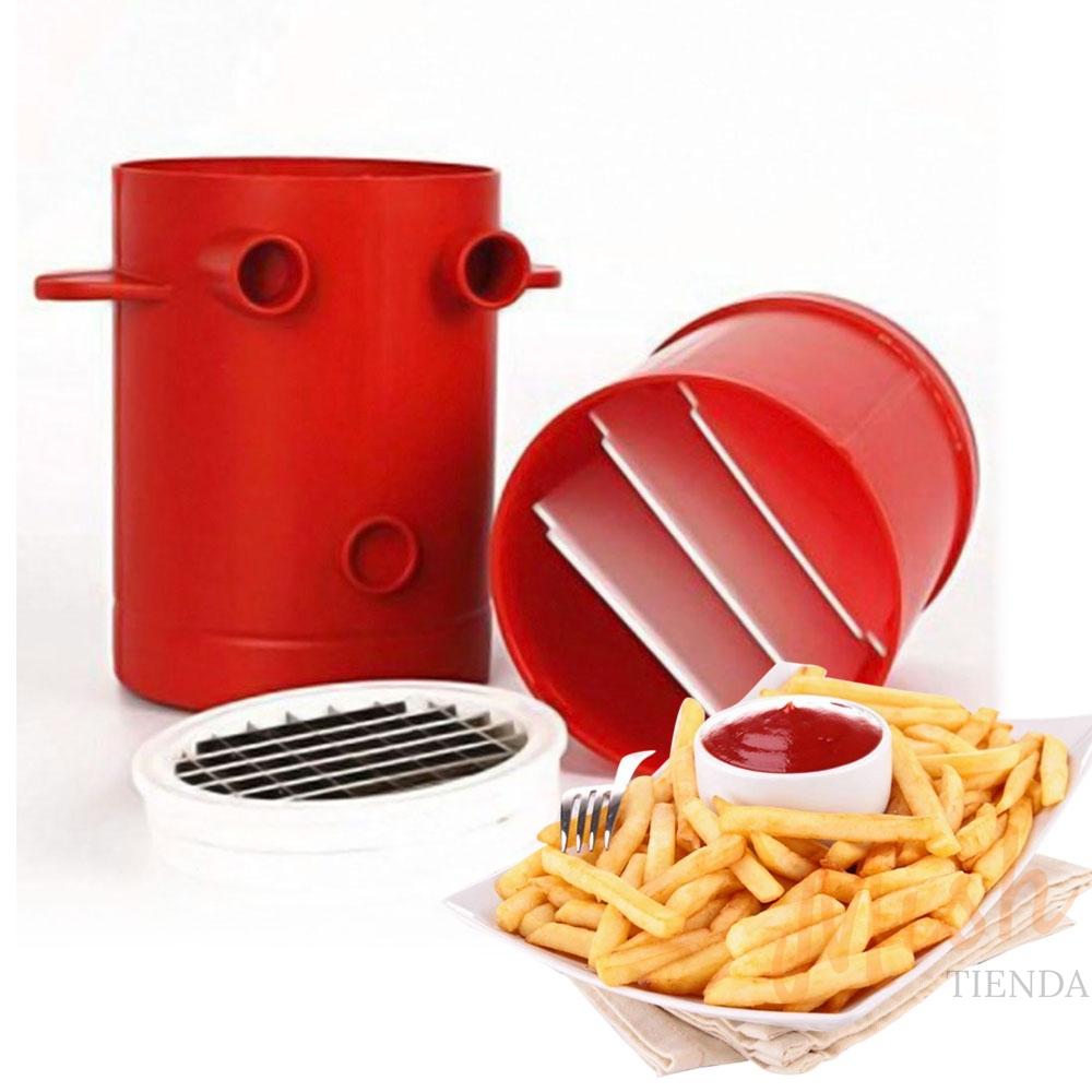 Cortador de papas para Microondas 2 en 1 - Tienda Mish!
