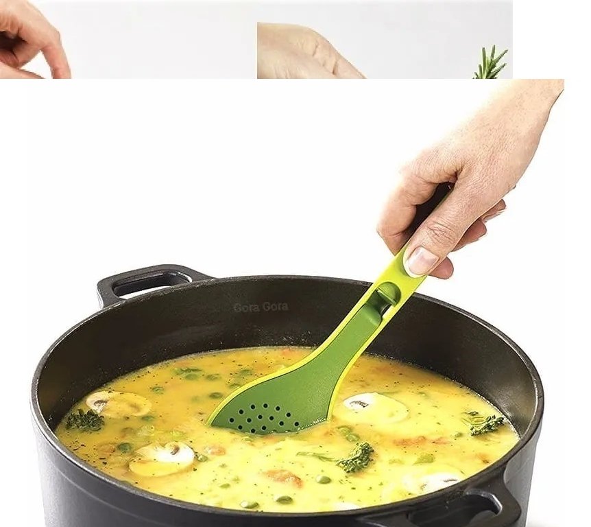 Cuchara infusora de sabor con separador de hierbas. - Tienda Mish!