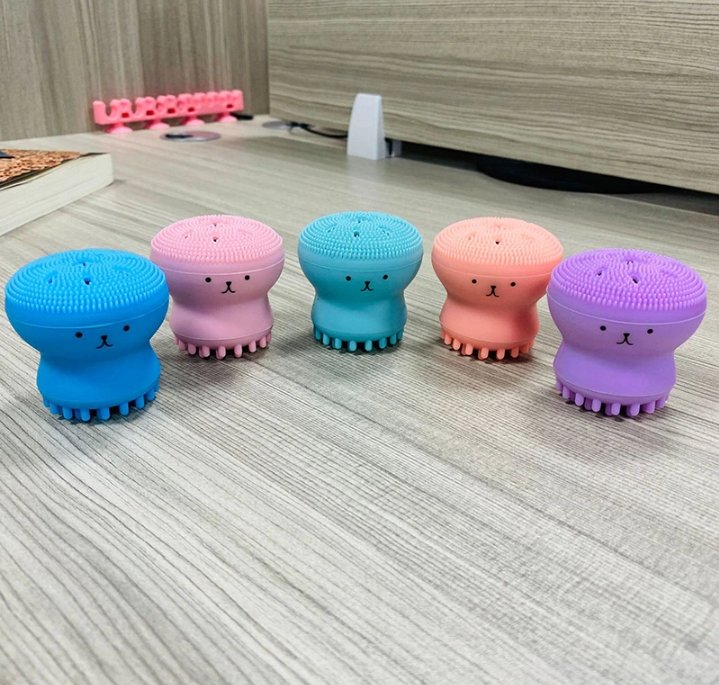 Exfoliante de silicona tipo pulpo - Tienda Mish!
