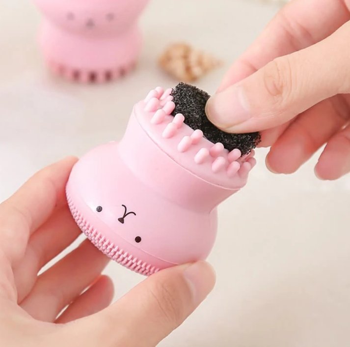 Exfoliante de silicona tipo pulpo - Tienda Mish!