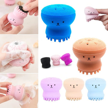 Exfoliante de silicona tipo pulpo - Tienda Mish!