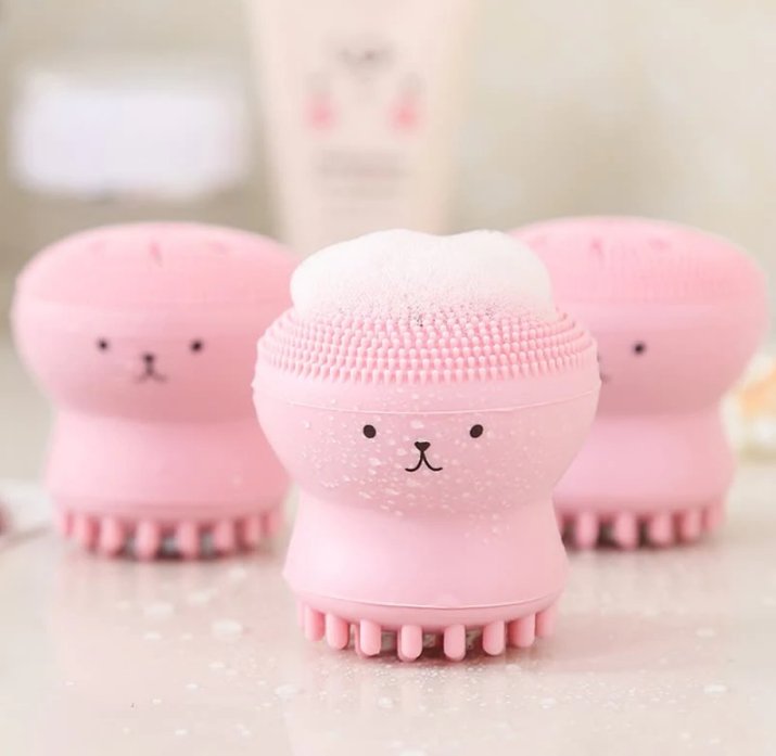 Exfoliante de silicona tipo pulpo - Tienda Mish!