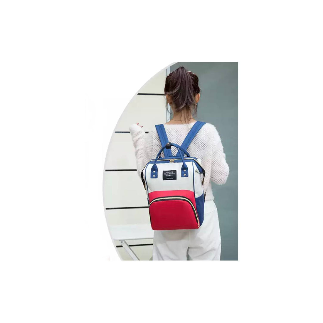 Mochila Pañalera Maternal Impermeable
