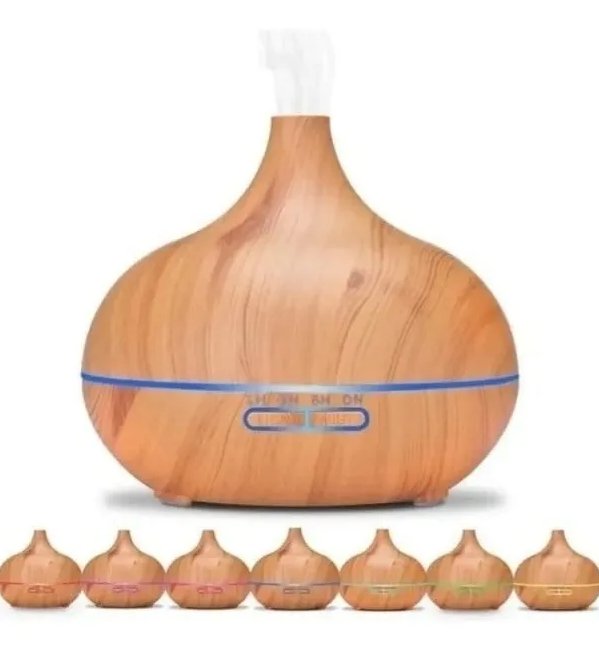 Humidificador de Ambiente Aromaterapia 400ml cuello corto - Tienda Mish!