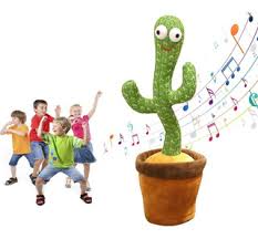 Cactus bailarín 34cm con voz