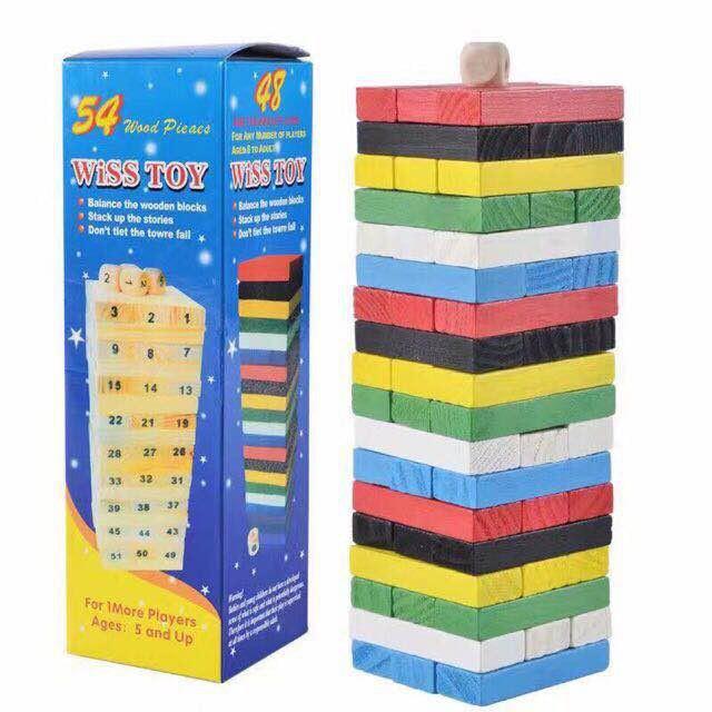 Jenga colores - Tienda Mish!