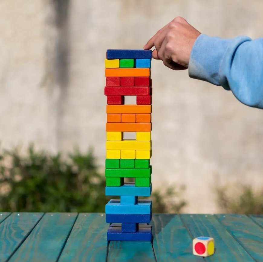Jenga colores - Tienda Mish!