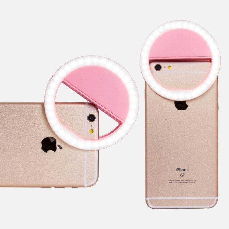 Luz led circular para celular cheap