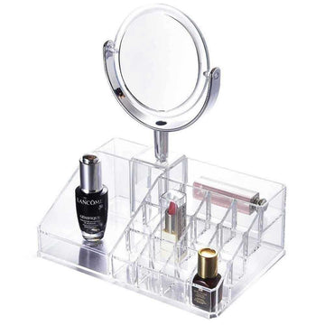 Organizador de Cosméticos con Espejo Removible