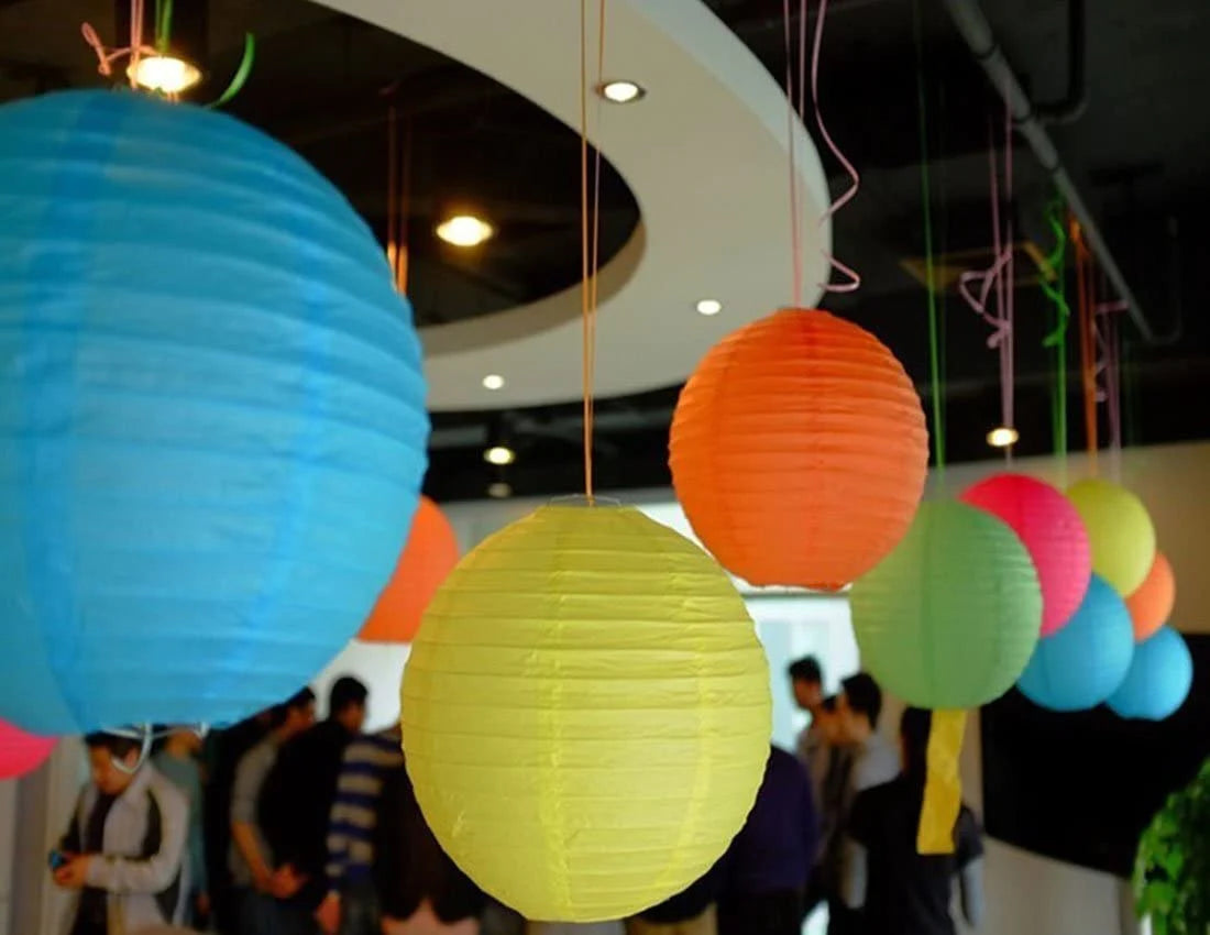Pantalla para lámpara de papel 35cm - Tienda Mish!