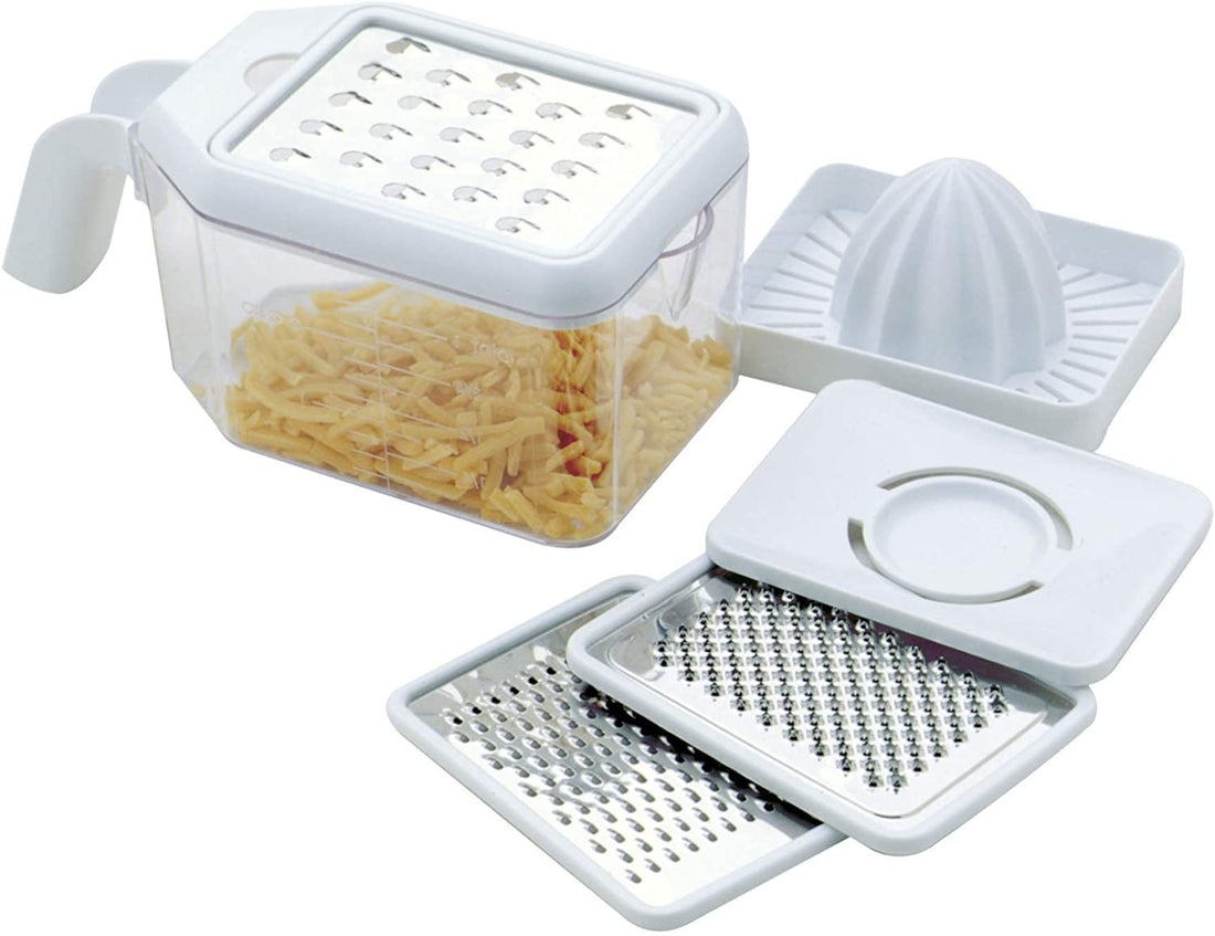 Rallador Múltiple con Exprimidor y Separador de Huevo - Tienda Mish!