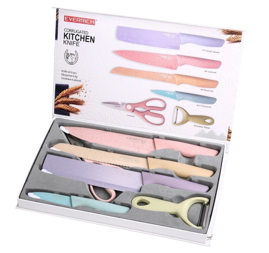 Set de cuchillos colores - Tienda Mish!