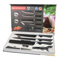 Set de cuchillos corrugados negros - Tienda Mish!