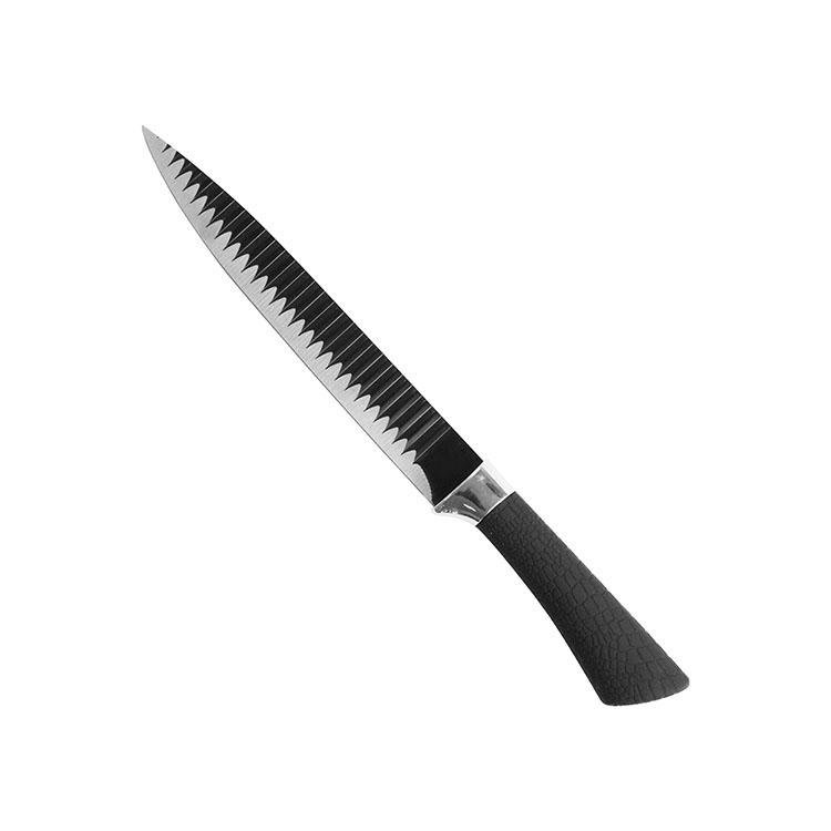 Set de cuchillos corrugados negros - Tienda Mish!