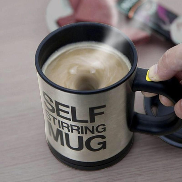 Taza automática revolvedora